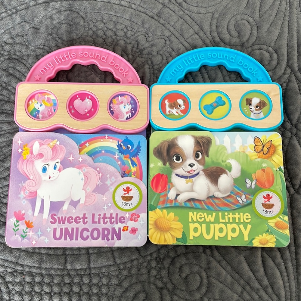2 toddler sound books